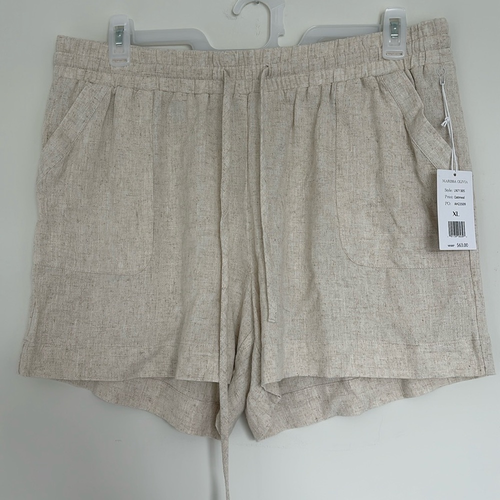 55% Linen Shorts